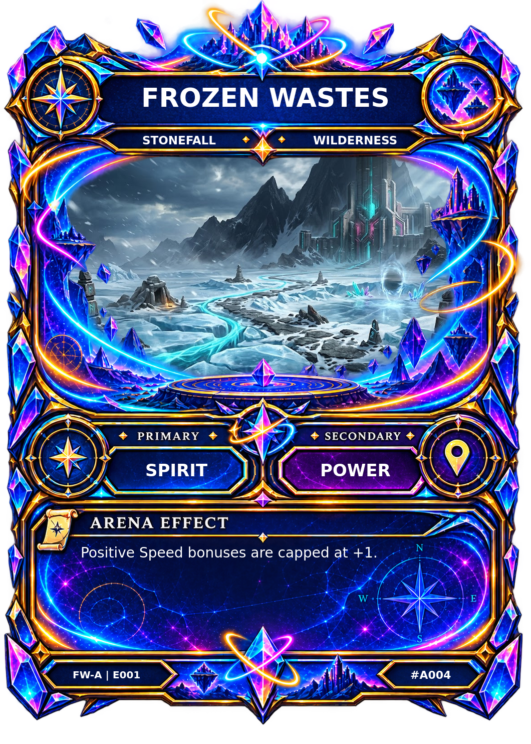 Rendered Frozen Wastes Arena card