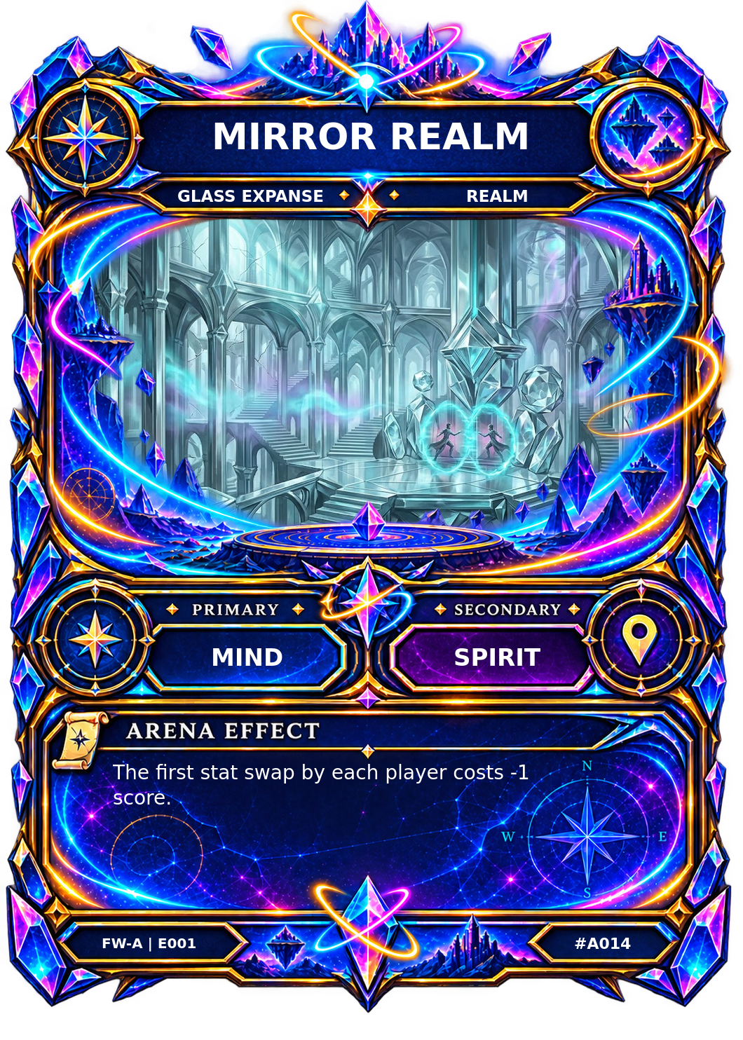 Rendered Mirror Realm Arena card