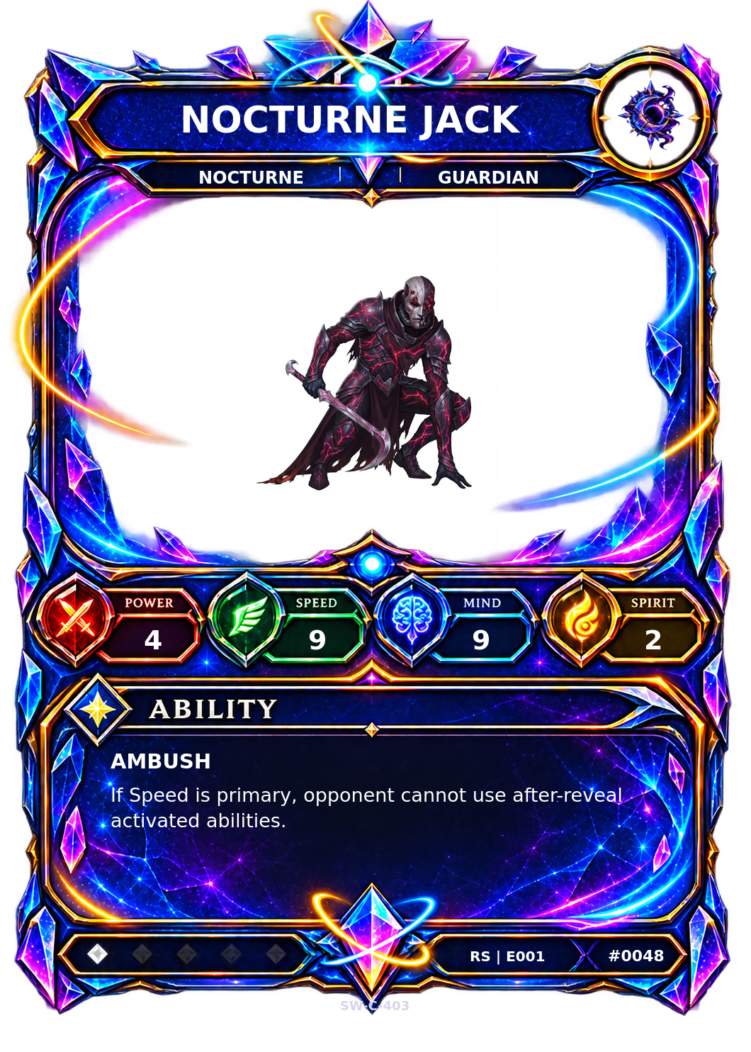Rendered Nocturne Jack Resonance Champion card