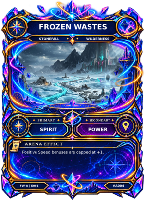 Rendered Frozen Wastes Arena card