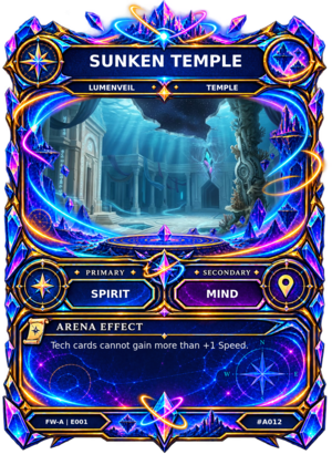Rendered Sunken Temple Arena card