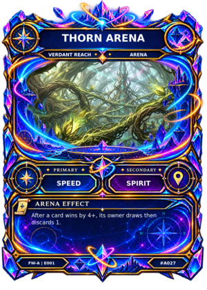 Rendered Thorn Arena Arena card